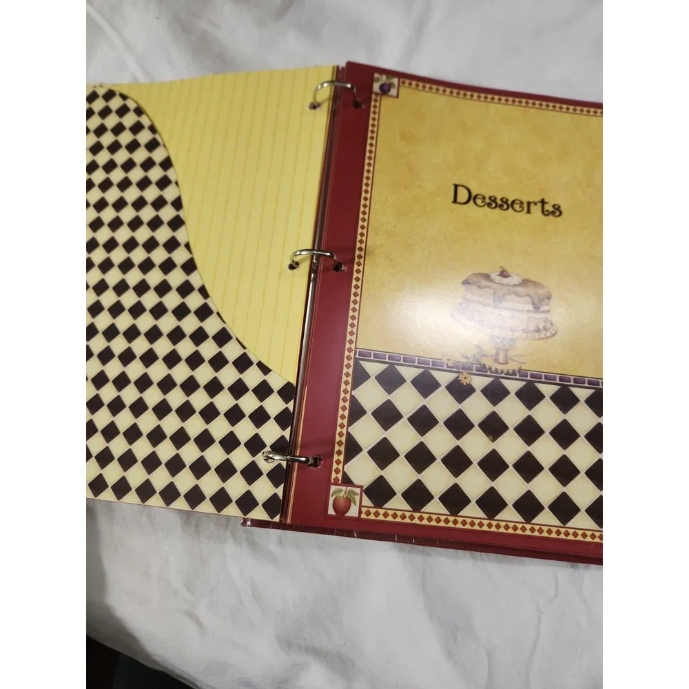 DEBBIE‎ MUMM COOKBOOK Cooking Traditions Kitchen Deluxe Recipe Binder Food 2007